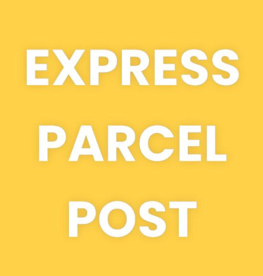Express Post Send Sign EXPRESS POST (send Your Order via Express Parcel Post) - Etsy Australia