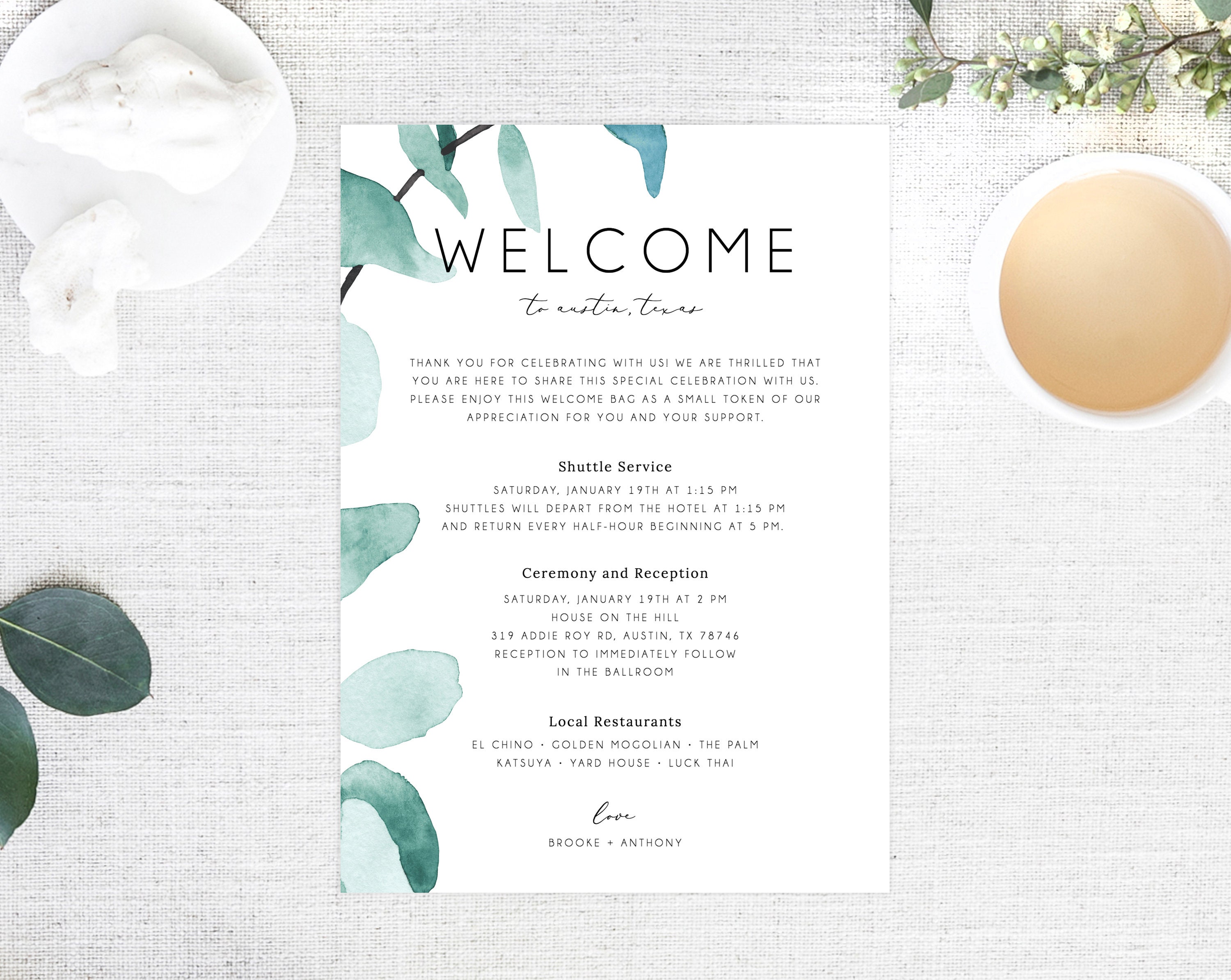 Wedding Welcome Letter Template Welcome Letter Printable 