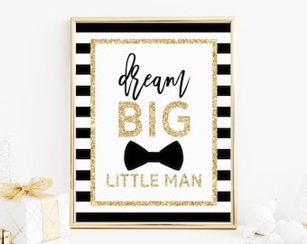 Dream Big Little Man | Etsy