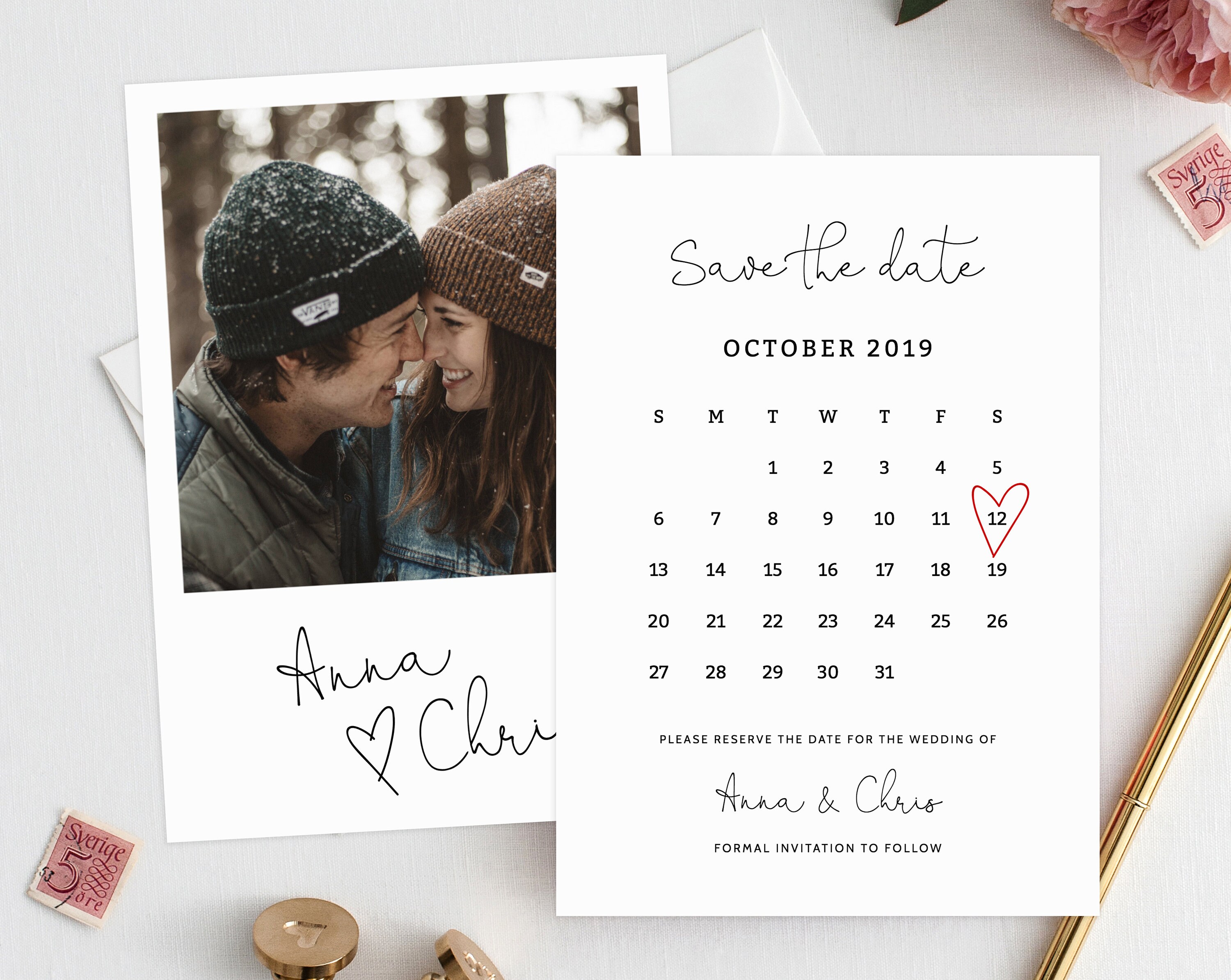 Editable Save the Date Calendar, Save the Date Template, Save the Date Photo Printable, Wedding Invitation Template, Templett - Etsy Editable Save the Date Calendar, Save the Date Template, Save the Date Photo Printable, Wedding Invitation Template, Templett - Etsy