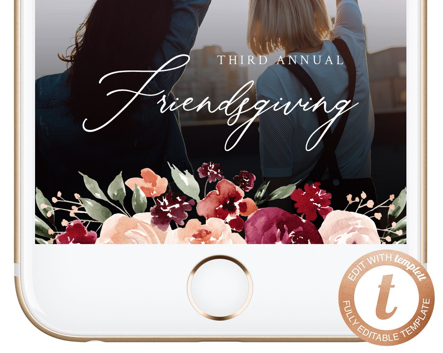 Instant Download Thanksgiving Geofilter Friendsgiving Snapchat Etsy 日本