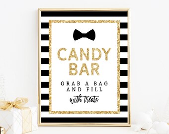 INSTANT DOWNLOAD Mr. Onederful Candy Bar Sign, First Birthday Party Favor Sign, Mr. Onederful Treats Sign, B02