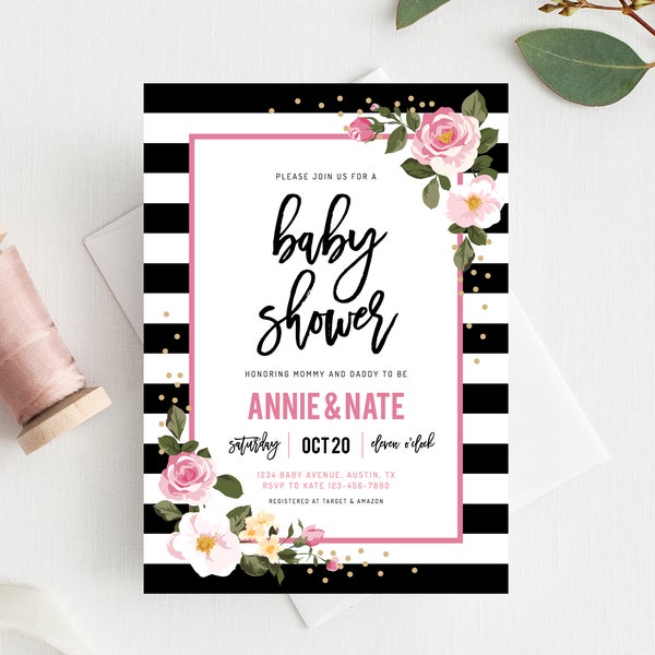 Kate Spade Baby Shower - Etsy