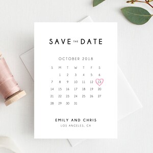 INSTANT DOWNLOAD Save the Date, Save the Date Template, Save the Date Printable, Save the Date Calendar, Wedding Template, Templett