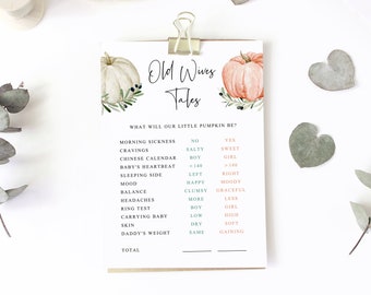 Old Wives Tales Printable Chart - Etsy
