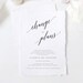 Postponed Wedding Announcement Printable Wedding Postponement - Etsy