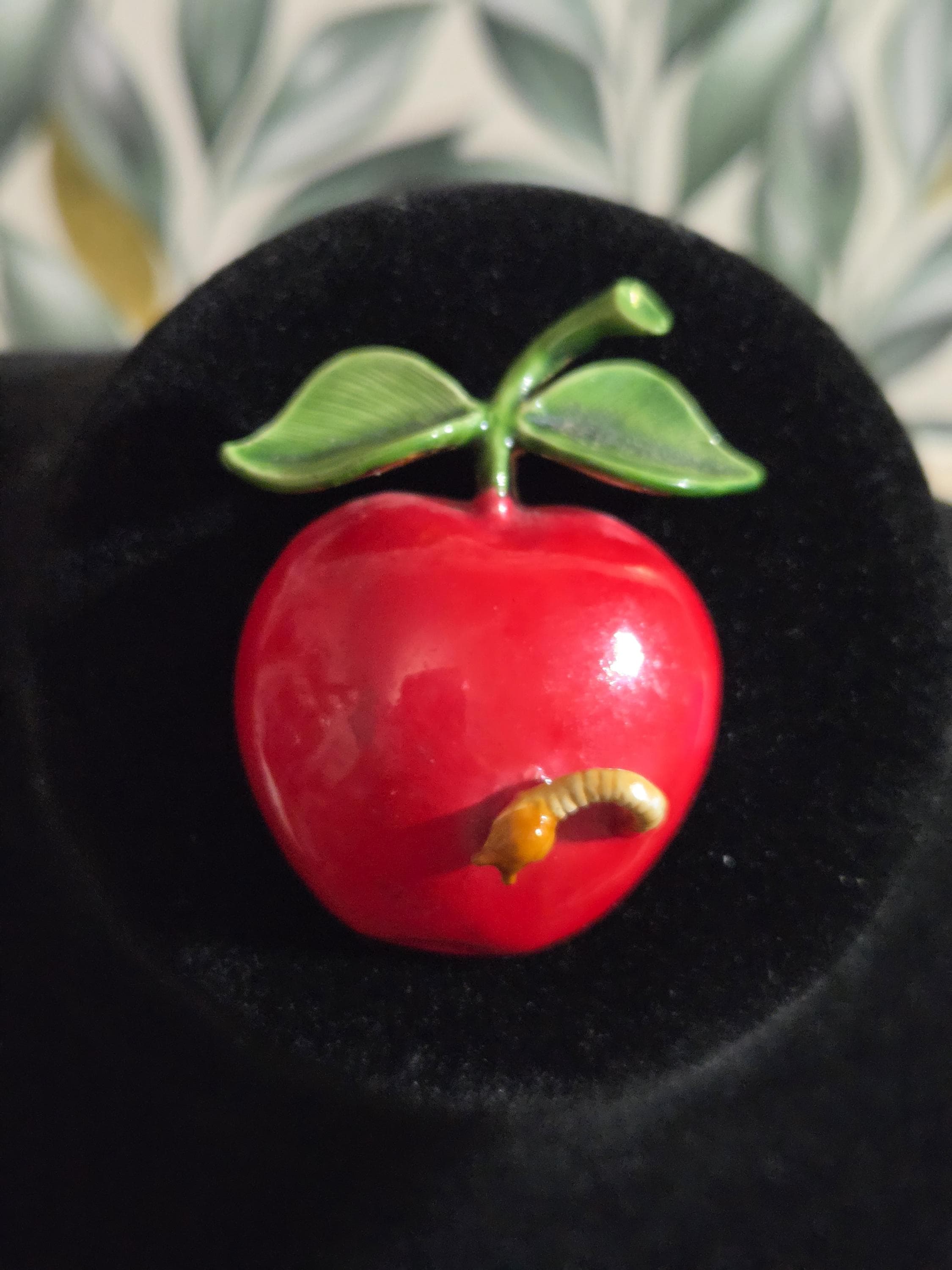 1960s Apple Pin - Etsy