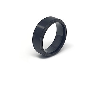 Tungsten Brush Wedding Ring