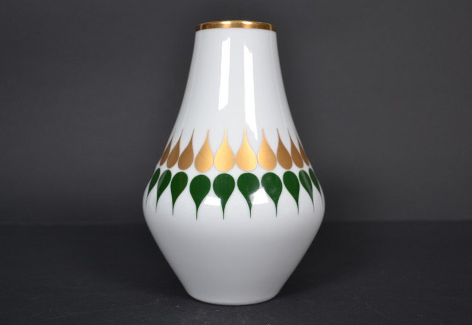 Pmr Bavaria Jaeger & Co Porzellan Vase Retro Bavaria Jaeger & Co PMR Vase Germany Mid Century | Etsy