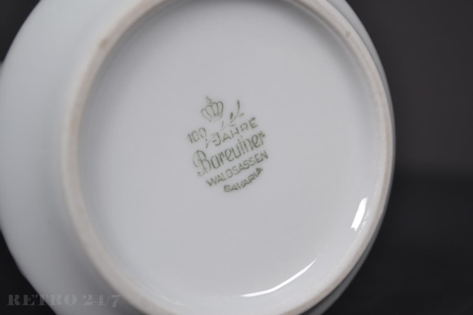 Bareuther Waldsassen Bavaria 100 Jahre 100 Years Celabration German Porcelain Vase Etsy