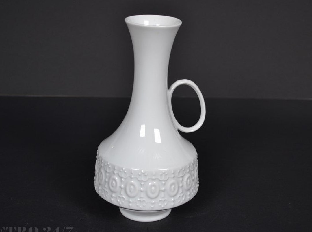 Royal Porzellan Bavaria Kpm Germany Handarbeit Vase Weiß www.etsy.com