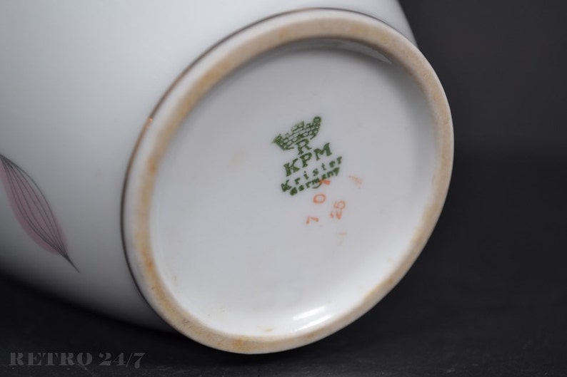 Royal Porzellan KPM Krister porcelain vase Germany 707 Etsy Royal Porzellan KPM Krister porcelain vase Germany 707 Etsy