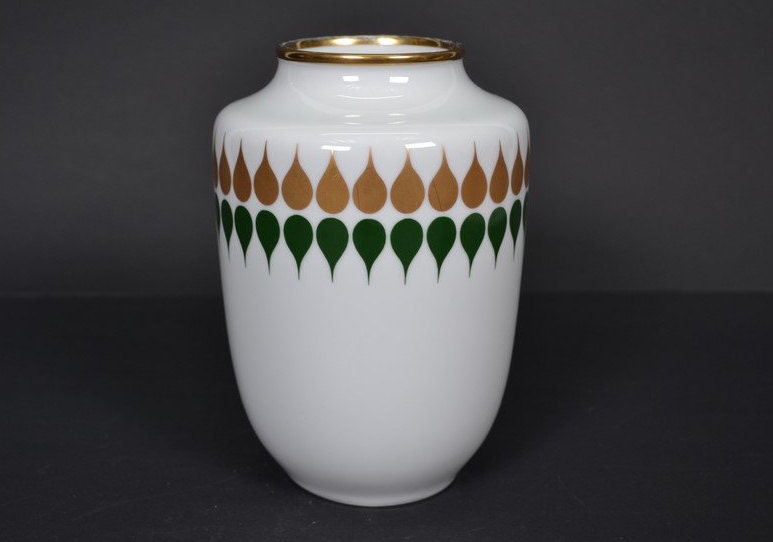 Pmr Bavaria Jaeger & Co Porzellan Vase Retro Bavaria Jaeger & Co PMR Vase Germany Mid Century 1 - Etsy
