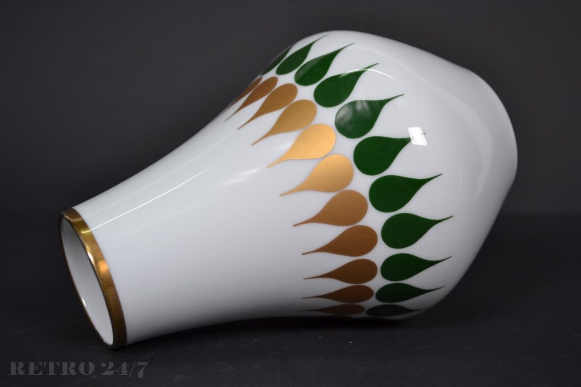 Pmr Bavaria Jaeger & Co Porzellan Vase Retro Bavaria Jaeger & Co PMR Vase Germany Mid Century | Etsy