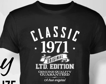 50 classic, 50th birthday gift idea, 50th birthday gift, 50th birthday tshirt, 1973, 50th birthday, 1973, birthday, shirt, gift, love, shirt