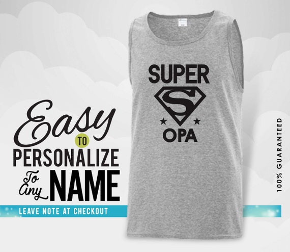 Because I/'m the Opa That/'s Why Mens Tee Shirt Pick Size Color Small-6XL