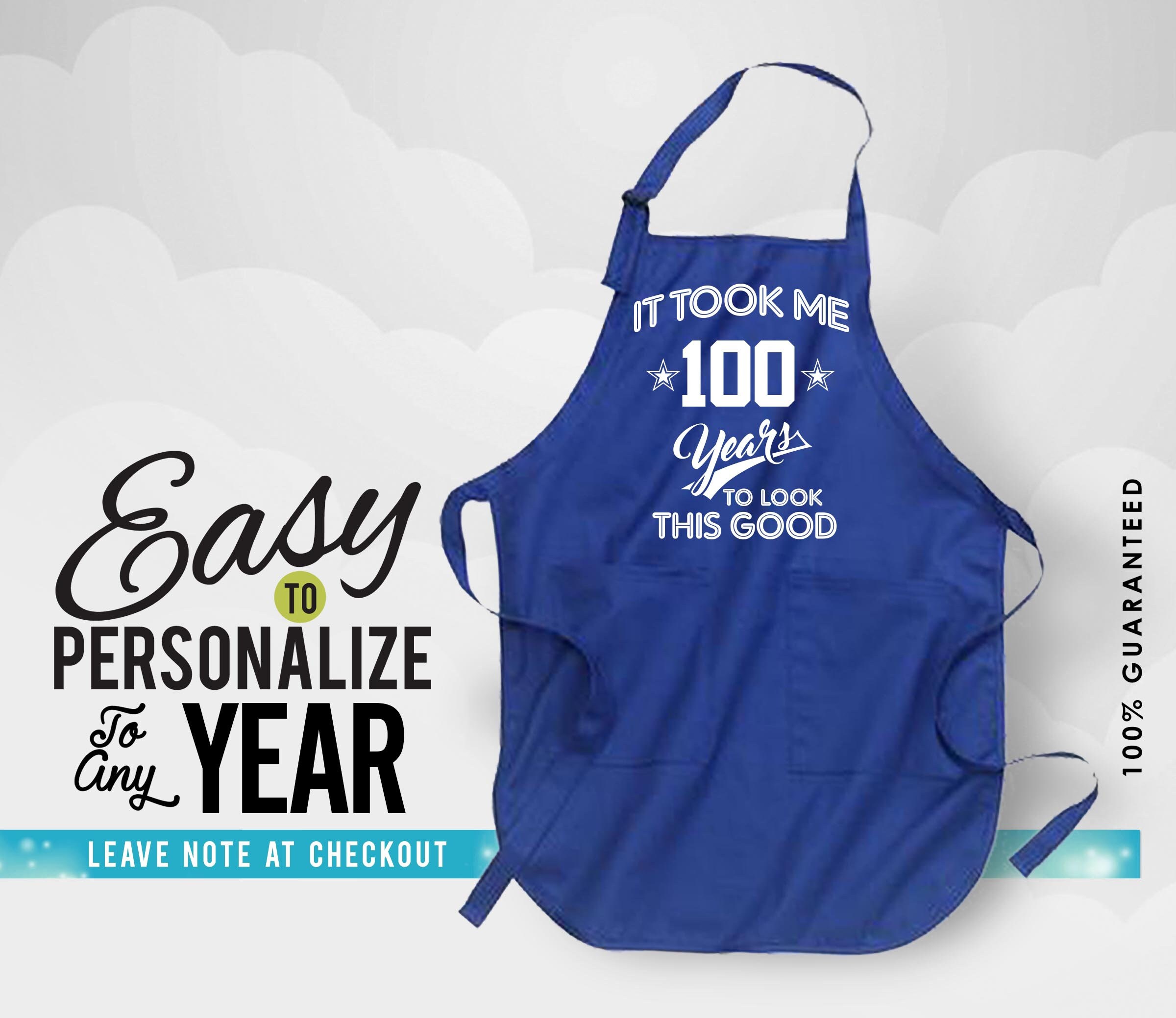 Home & Living Aprons The Secret Ingredient is Love 100th Birthday Gift