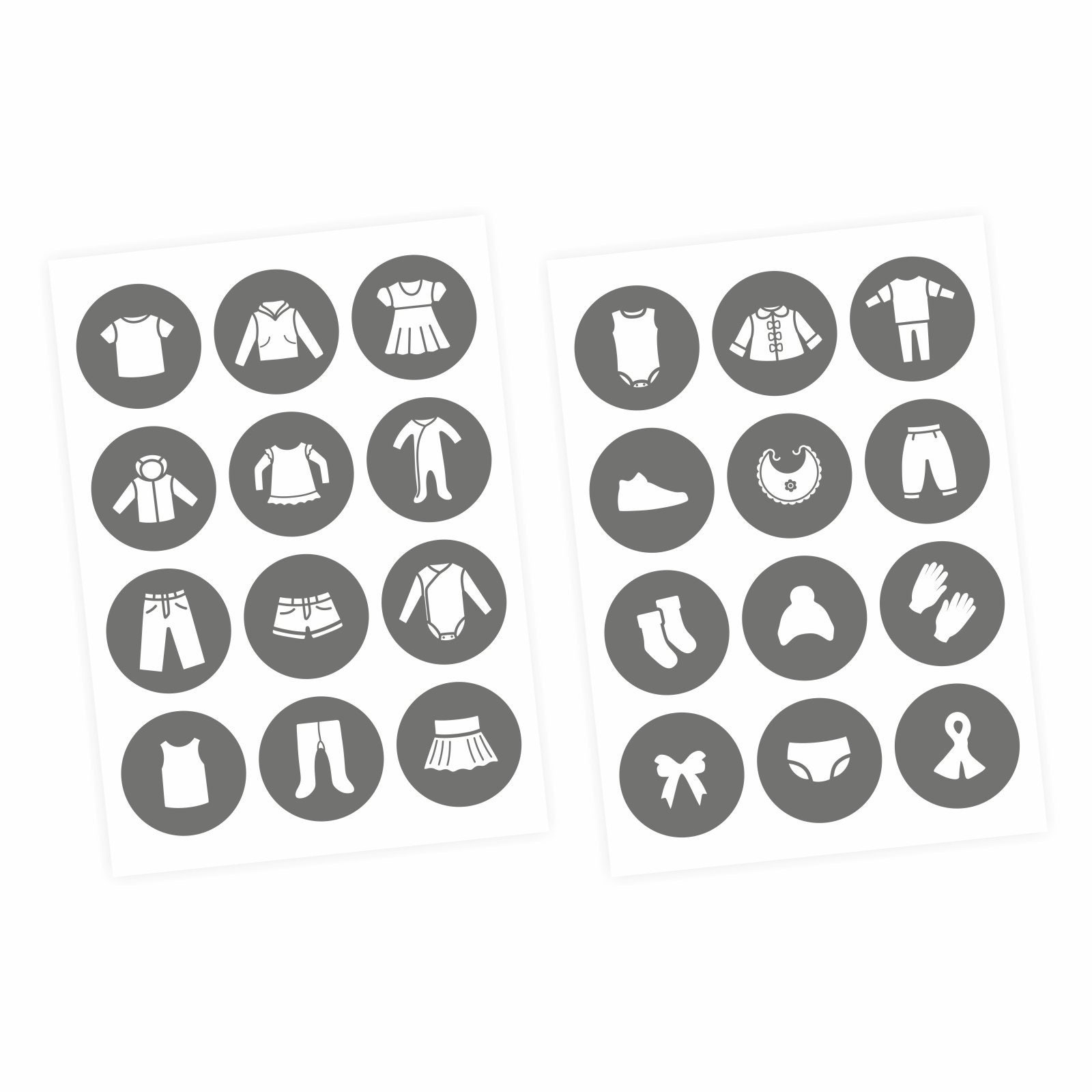 Furniture Stickers Order Stickers for White/grey Clothing Etsy UK