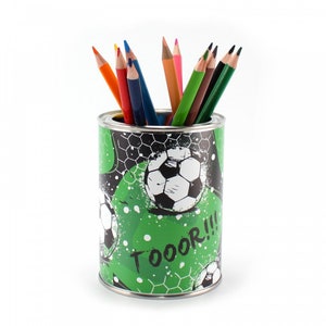 Stiftebecher Waldfreunde Inkl 12 Dreikant Buntstiften Kinder Etsy
