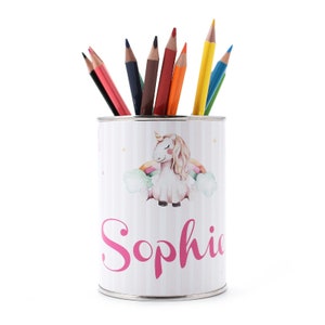 unicorno portapenne personalizzato con nome - SENZA PENNE - portapenne portapenne