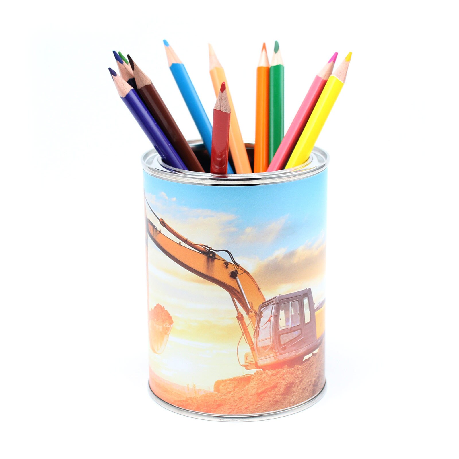 Pen cup dots turchese incluse 12 matite colorate triangolari Astuccio per  bambini portapenne organizer da scrivania ragazza ragazzo -  Italia