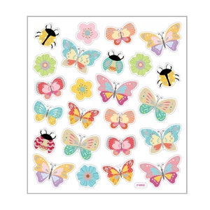 Regenbogen Deko Aufkleber Einhorn Sticker mit Goldeffekt Blatt 15 x 16,5 cm
