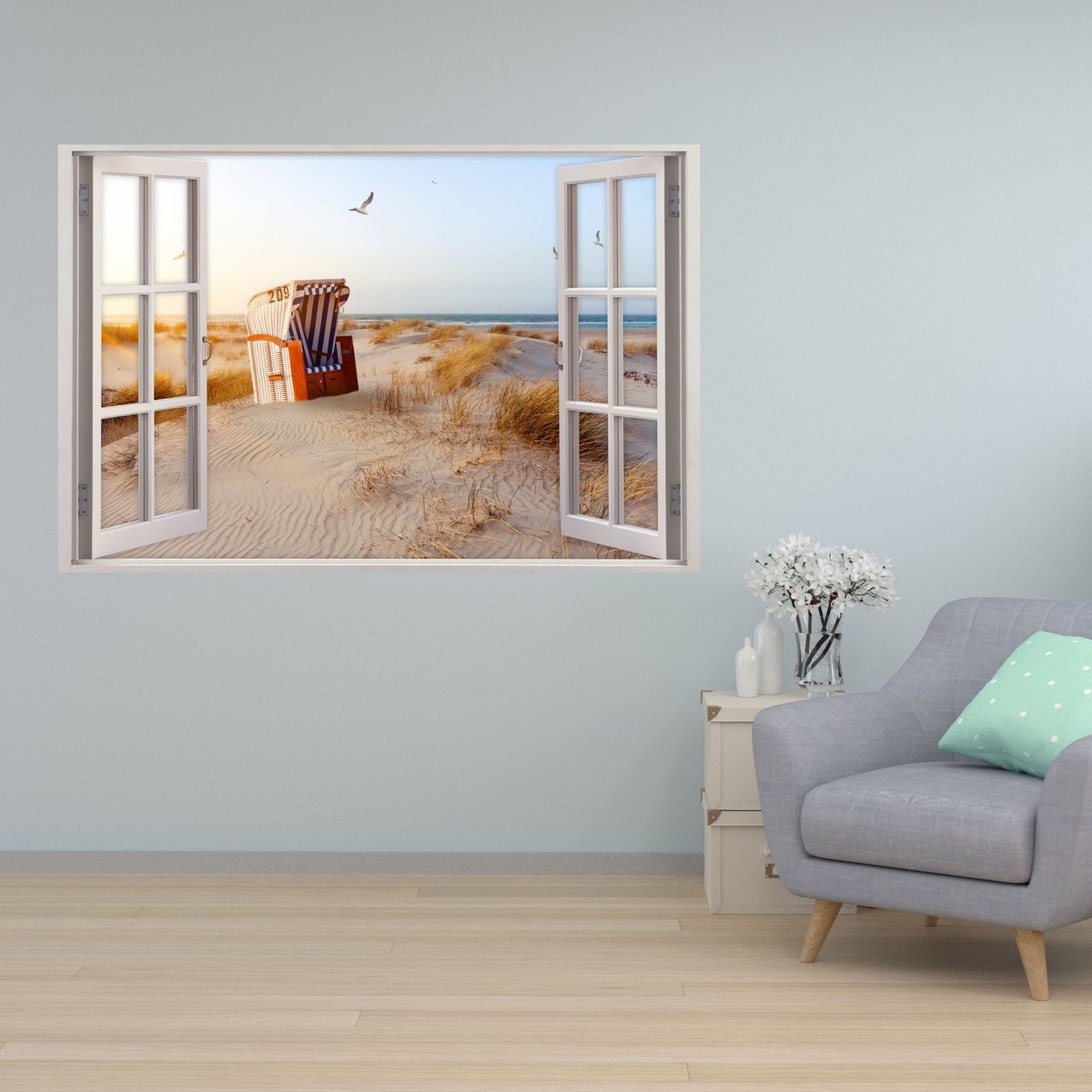 Willkommen an der Ostsee: Strandbilder Leinwand – Dein Fenster zur Ruhe und Inspiration!