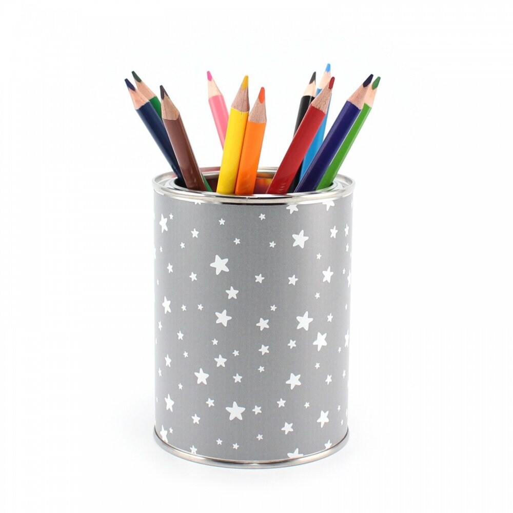 5 STAR Stiftbecher Mesh Silber – Hochwertiger Stiftehalter Für Büro & Zuhause