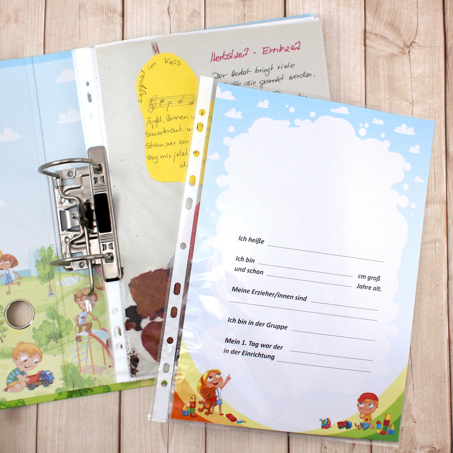  5 Kindergarten Portfolio Folders my Kindergarten Days - Etsy Bildidee 