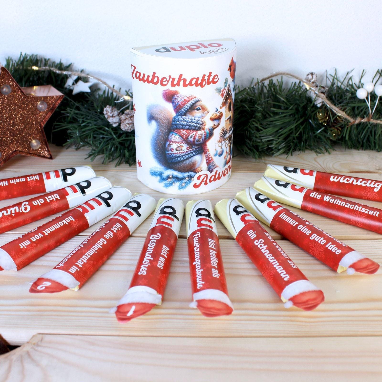INSTANT DOWNLOAD - Duplo Advent Calendar Christmas Gift Idea Last Minute Favorite Person Elf DIY