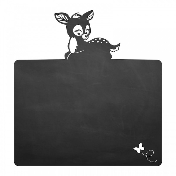 018 Fawn - self-adhesive blackboard foil/ chalk foil incl. 3 pieces of chalk