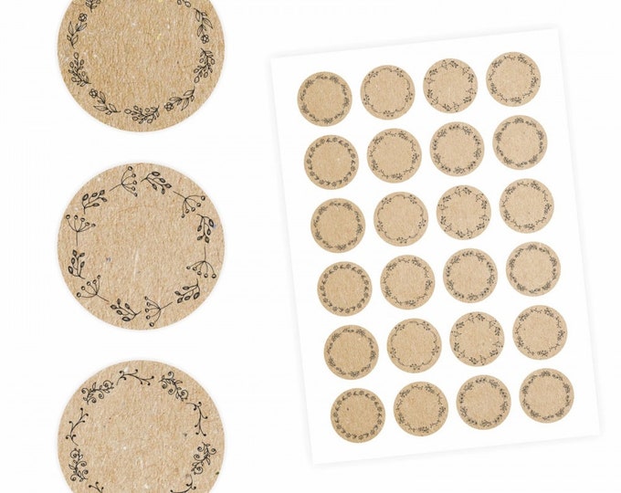 Itenga 50 X Marmeladen Etikett Apfel Produktbild-Vorschau 3