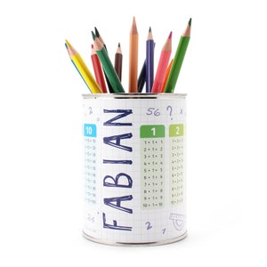 portapenne personalizzato 1x1 con nome - SENZA PENNE - portapenne portapenne