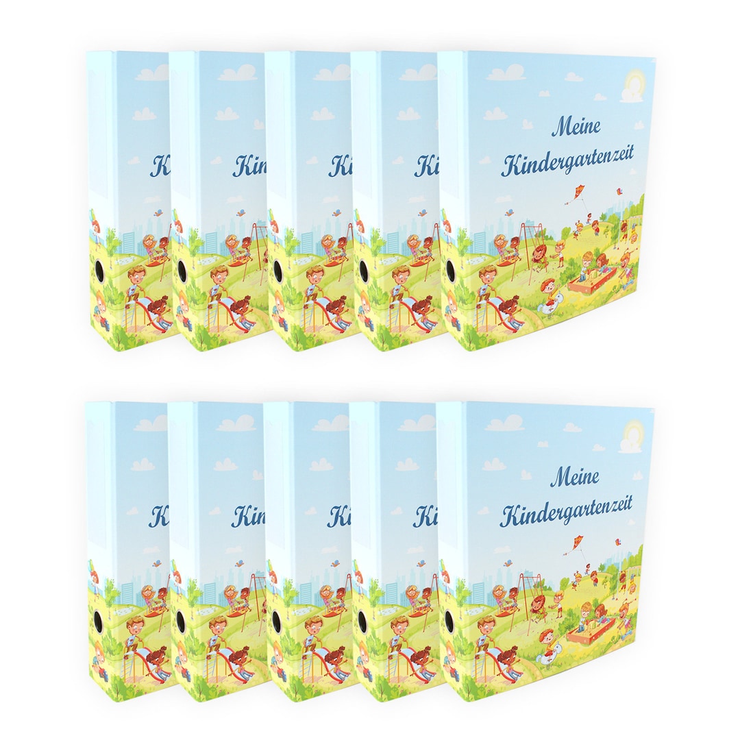  10 Kindergarten Portfolio Folders my Kindergarten Days - Etsy Illustration 