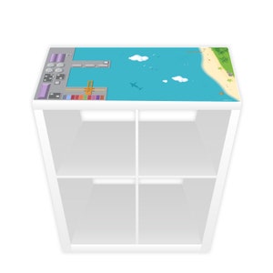 Play film for KALLAX/ EXPEDIT shelf harbor & island