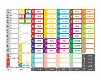 90 magnets for timetable