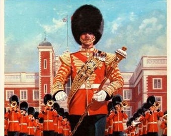 Vintage British Army Musicians Recruitment Poster A3 Print