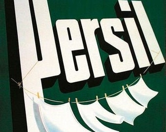 Vintage Persil Washing Powder Advertisement Poster A3 Print