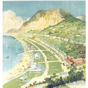 Vintage LNER Dunnottar Castle Stonehaven Railway Poster A3//A2//A1 Print