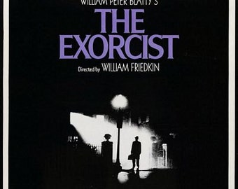 Vintage The Exorcist Movie  Poster A3/A2/A1 Print