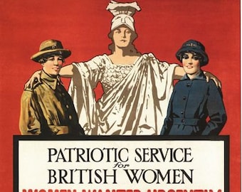WA115 Vintage WW1 British Put Your Back In To It Enlist War Poster A1//A2//A3//A4