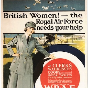 Vintage World War 2 ARP Air Raid Warden Recruitment Poster A3/A2/A1 Print