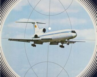 Vintage Aeroflot Lenin Poster A3 Print