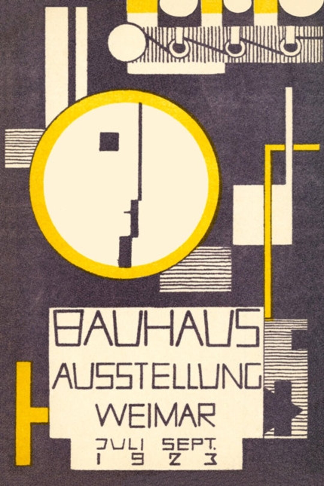 Vintage German 1920's Bauhaus School of Design Dessau Weimar Art