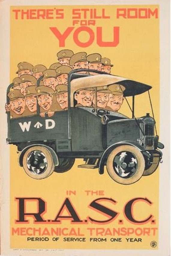 Vintage 1920/'s Royal Air Force RAF Recruitment Poster A3 Print