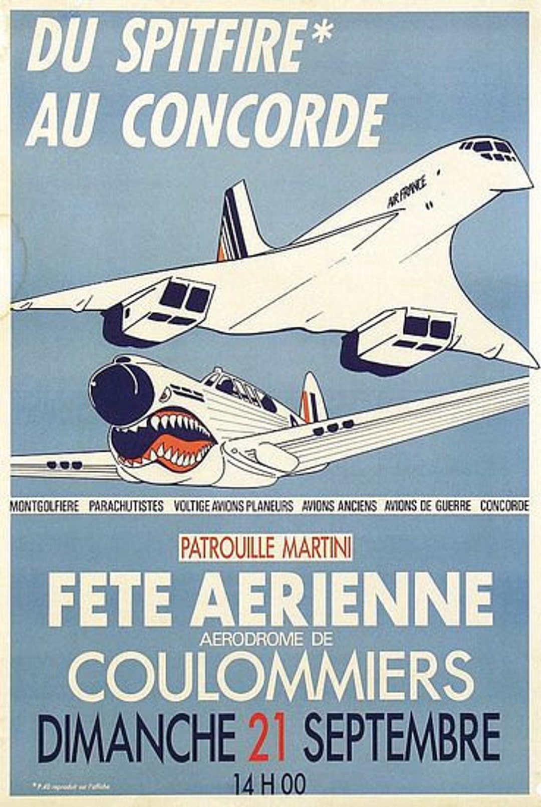 AFFICHE POSTER CONCORDE EUR 25,00 - FR