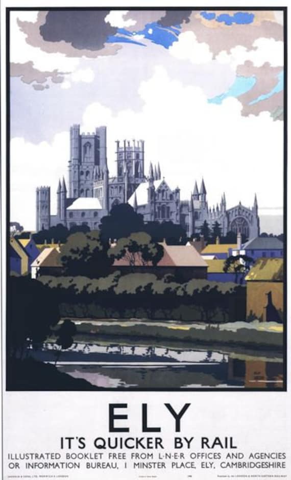 Vintage LNER Felixstowe Railway Poster A3//A2//A1 Print