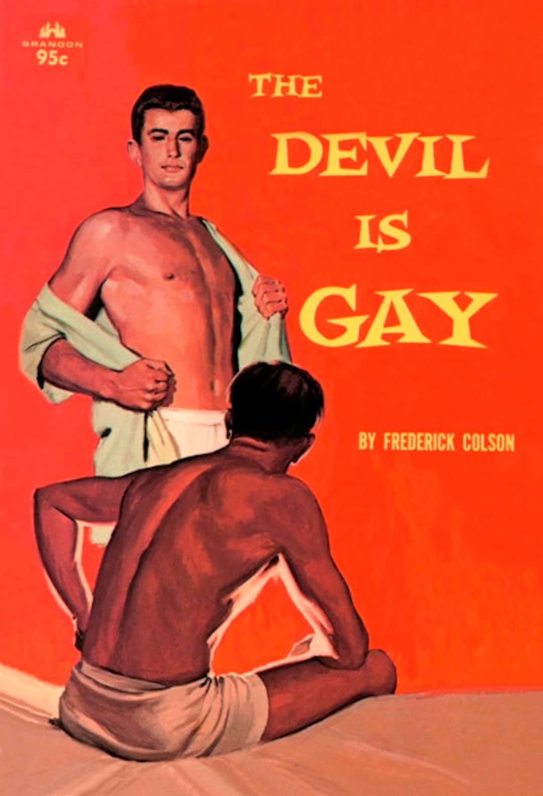 The Devil is Gay 1950's Homo-erotic Pulp Paperback Book - Etsy
