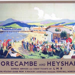 Vintage LNER Dunnottar Castle Stonehaven Railway Poster A3//A2//A1 Print