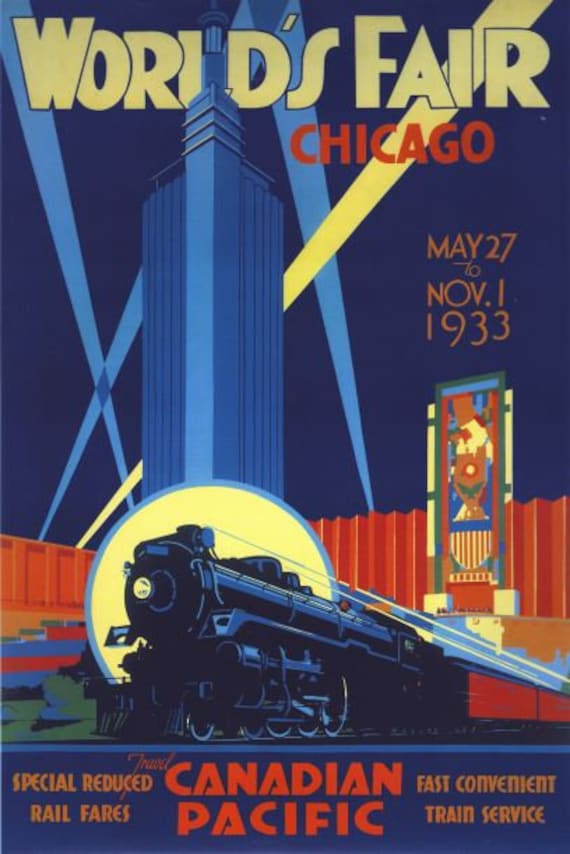 アール・デコ vintage poster アール・デコ vintage poster New York Central Railroad 1941